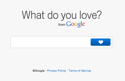 Google What do you love