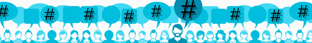 Uso de hashtags en redes sociales